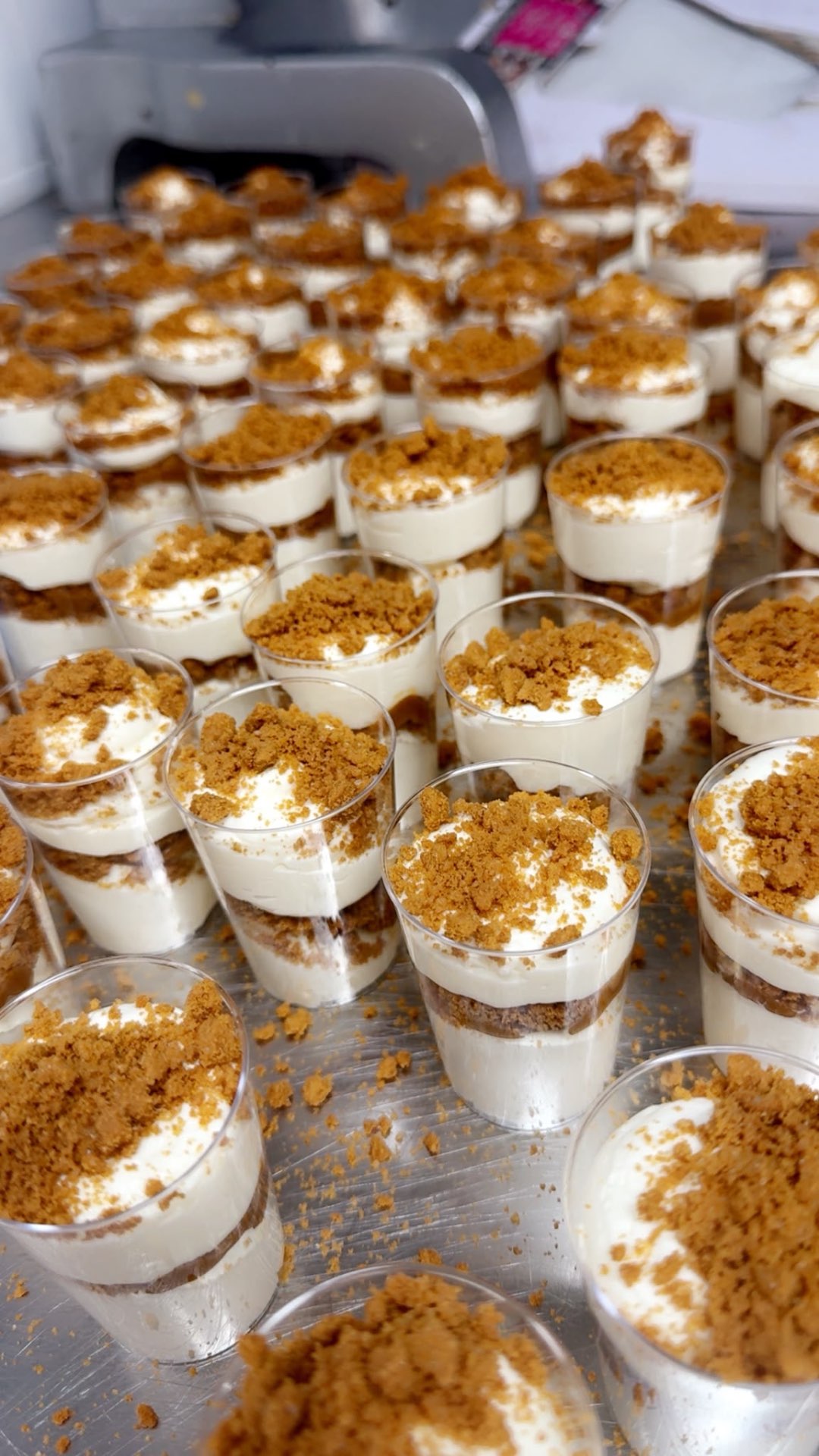 Verrines spéculoos & crème mascarpone